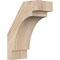 Ekena Millwork 5 1/2"W x 10"D x 14"H Merced Smooth Knee Brace, Douglas Fir BRC06X10X14MRC00SDF - alternate 1